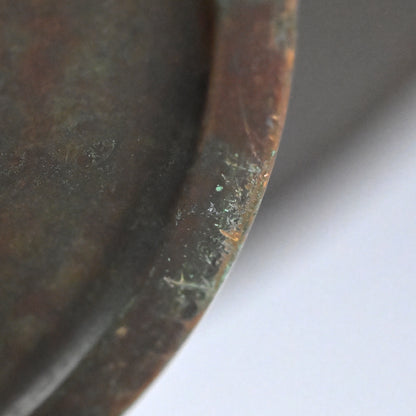 Footed Art-Deco Bronze Vase ー初代 中島 保美 “青銅花器”