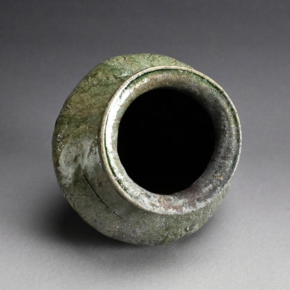 Classical Tokoname Tsubo ー存古窯 江崎 一生 “灰釉壺”