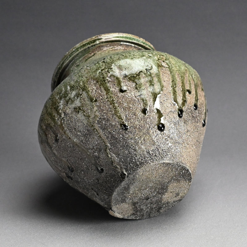 Classical Tokoname Tsubo ー存古窯 江崎 一生 “灰釉壺”