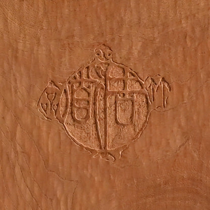 Nyoi Wood Tray by Shochikusai ー市川 小竹斎 "払子如意刻 香盆"