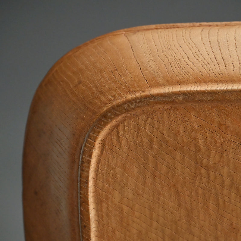 Nyoi Wood Tray by Shochikusai ー市川 小竹斎 "払子如意刻 香盆"