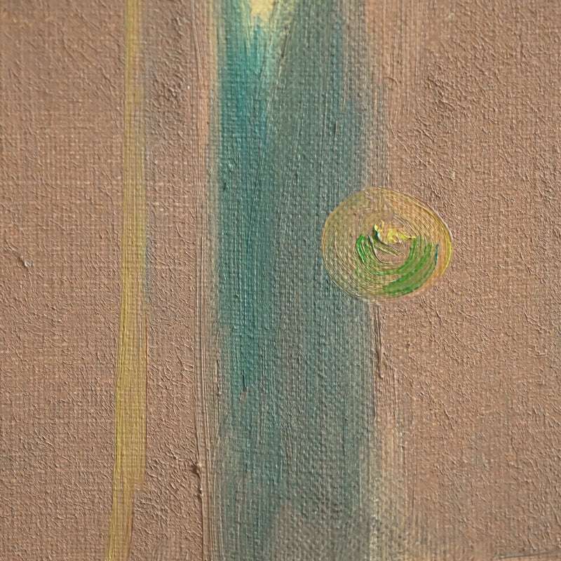 Korean Artist Oil Painting, Kannon/Guanyin, Goddess of Mercy ー全 和凰