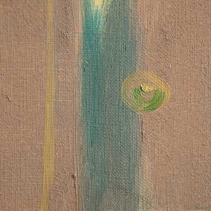 Korean Artist Oil Painting, Kannon/Guanyin, Goddess of Mercy ー全 和凰