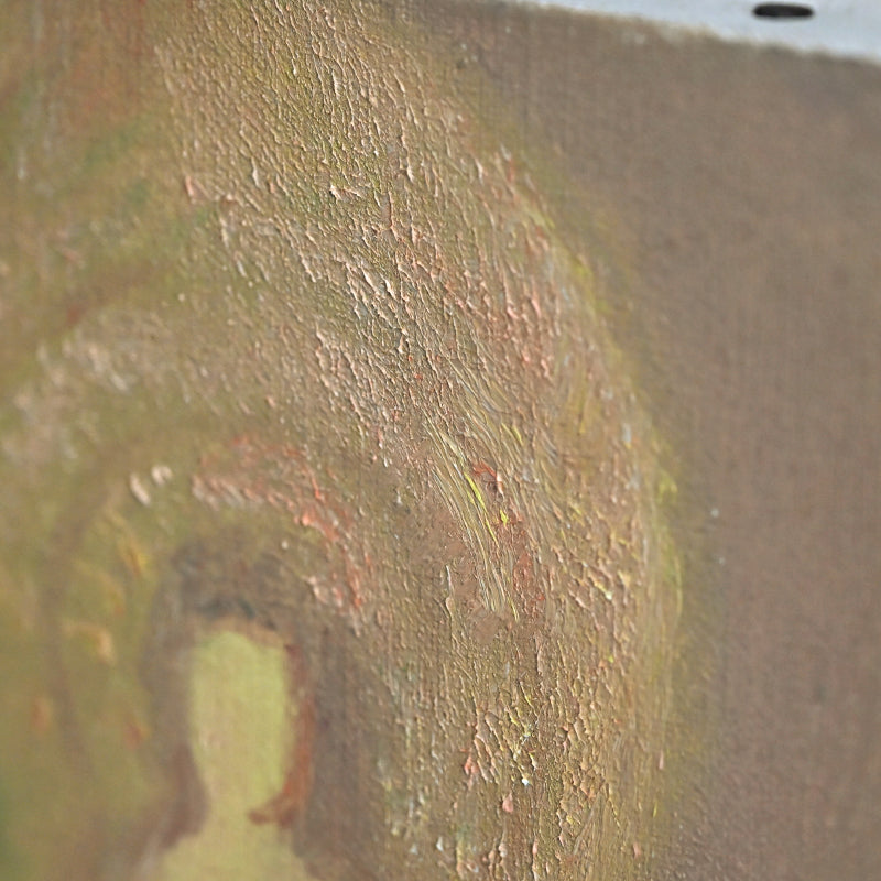 Korean Artist Oil Painting, Kannon/Guanyin, Goddess of Mercy ー全 和凰