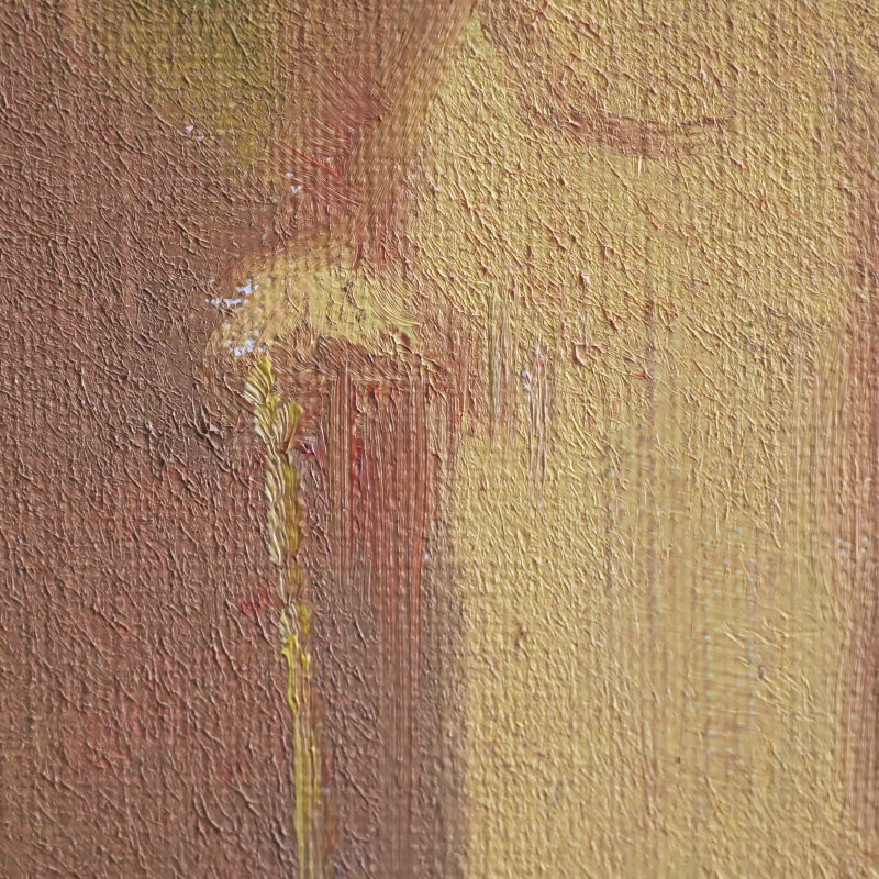 Korean Artist Oil Painting, Kannon/Guanyin, Goddess of Mercy ー全 和凰