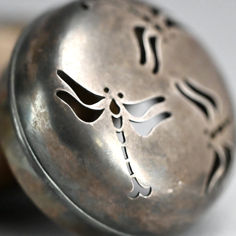 Breathtaking Bronze & Silver Koro Incense Burner