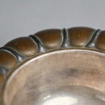 Breathtaking Bronze & Silver Koro Incense Burner