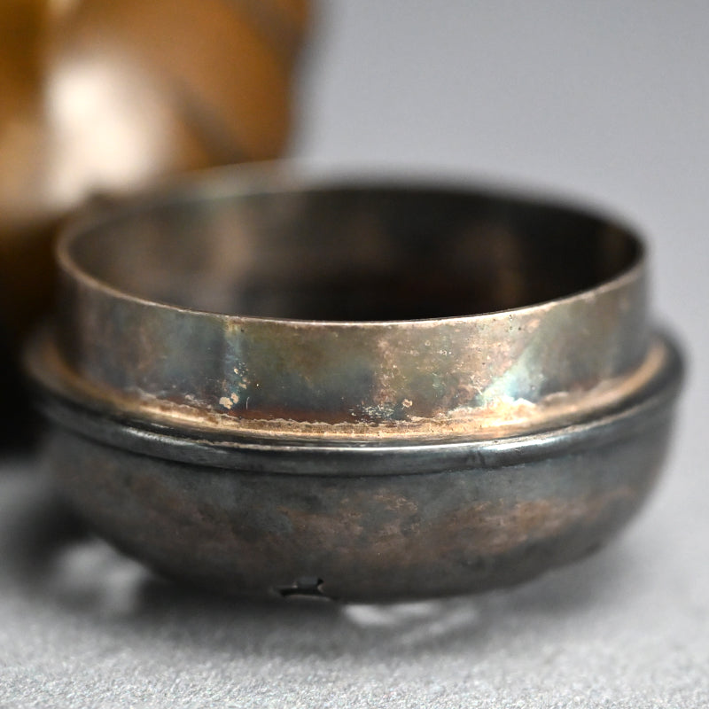 Breathtaking Bronze & Silver Koro Incense Burner