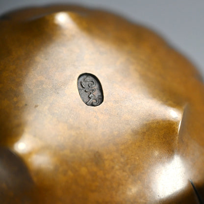 Breathtaking Bronze & Silver Koro Incense Burner