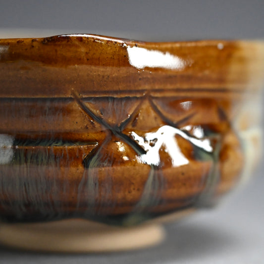 Kutsugata Maccha Chawan Tea Bowl ー十三代 高取 八仙 “高取 形茶盌”