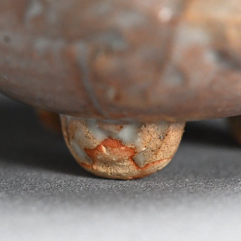 Rare Kyuwa Koro Incense Burner ー十代 三輪 休雪 (休和) “萩焼 立瓜 香爐”