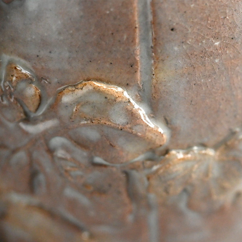Rare Kyuwa Koro Incense Burner ー十代 三輪 休雪 (休和) “萩焼 立瓜 香爐”