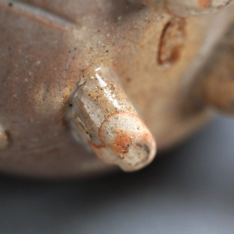 Rare Kyuwa Koro Incense Burner ー十代 三輪 休雪 (休和) “萩焼 立瓜 香爐”