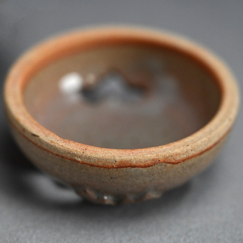 Rare Kyuwa Koro Incense Burner ー十代 三輪 休雪 (休和) “萩焼 立瓜 香爐”