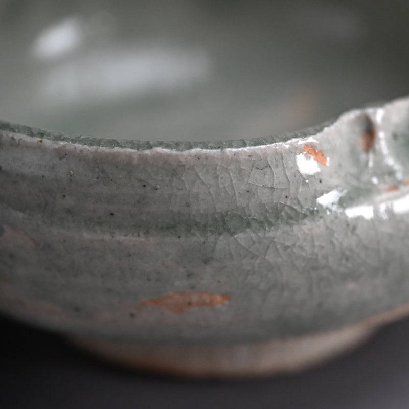 Unusual Earthy Kashiki Bowl ー宮川 (真葛) 香山 "菓子器"