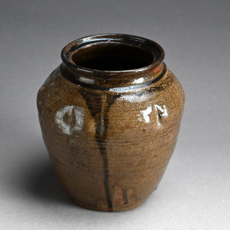 江戸時代古丹波水差茶室水差し