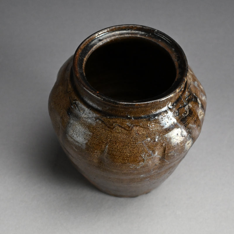 江戸時代古丹波水差茶室水差し