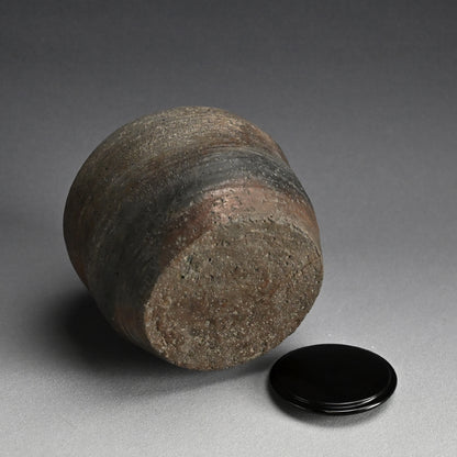 Antique Japanese Bizen Mizusashi Water Container