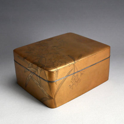 Antique Japanese Imperial Lacquer Gift Box