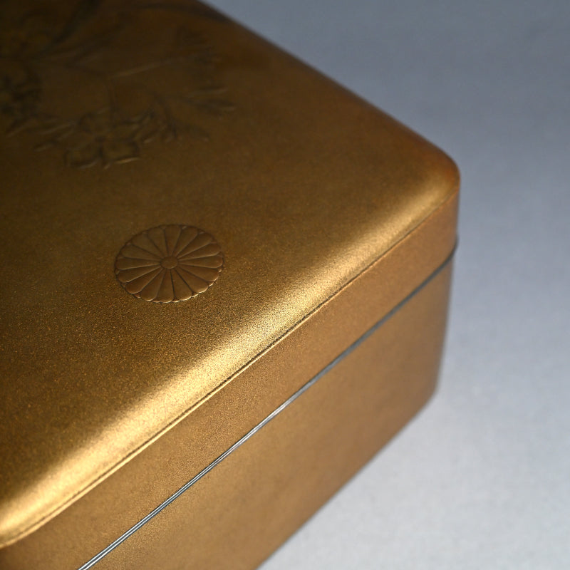 Antique Japanese Imperial Lacquer Gift Box