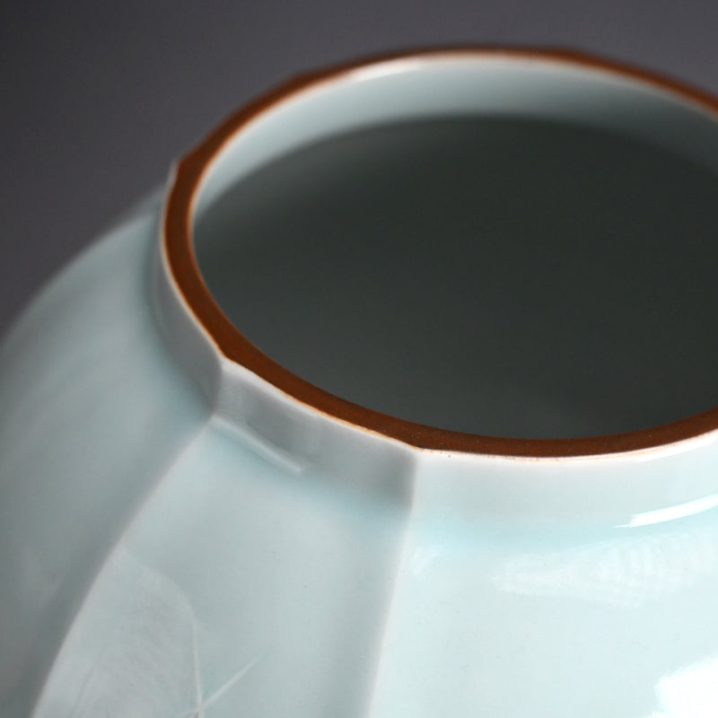 Okamoto Tameji Art Deco Era Porcelain Vase