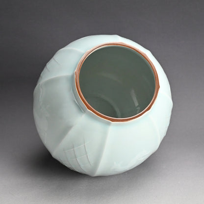 Okamoto Tameji Art Deco Era Porcelain Vase