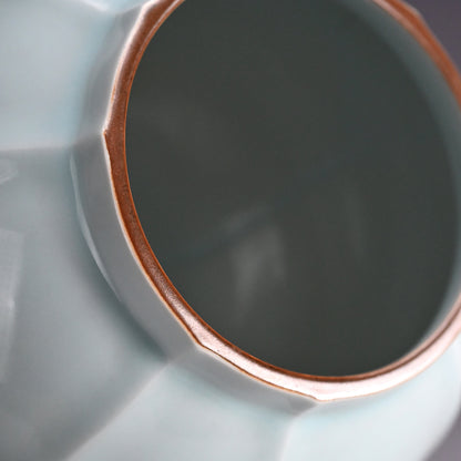 Okamoto Tameji Art Deco Era Porcelain Vase