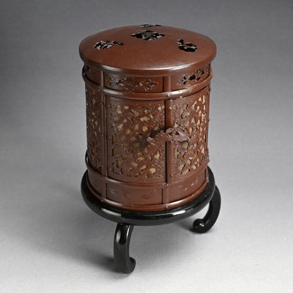 Antique Japanese Copper Buddhist Temple Lamp ー中陰燈籠