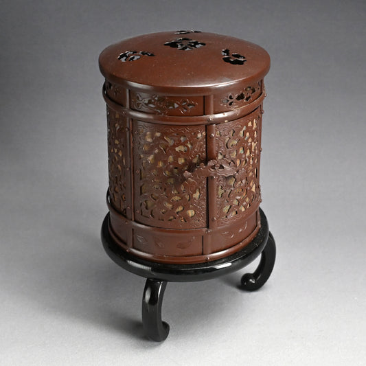 Antique Japanese Copper Buddhist Temple Lamp ー中陰燈籠