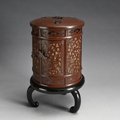 Antique Japanese Copper Buddhist Temple Lamp ー中陰燈籠
