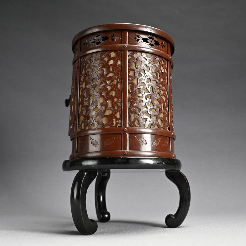 Antique Japanese Copper Buddhist Temple Lamp ー中陰燈籠