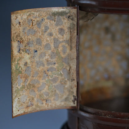 Antique Japanese Copper Buddhist Temple Lamp ー中陰燈籠