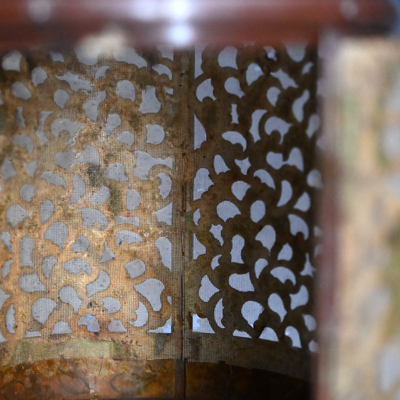 Antique Japanese Copper Buddhist Temple Lamp ー中陰燈籠