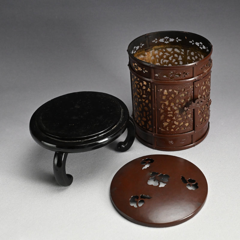 Antique Japanese Copper Buddhist Temple Lamp ー中陰燈籠