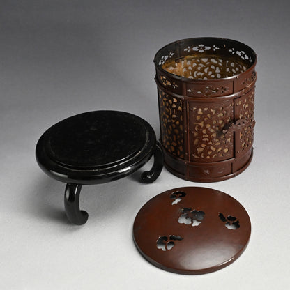 Antique Japanese Copper Buddhist Temple Lamp ー中陰燈籠