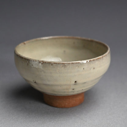 明治 p.備前虫明茶わん