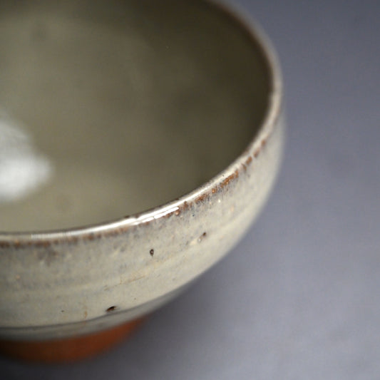 Meiji p. Bizen Mushiake Chawan Tea Bowl