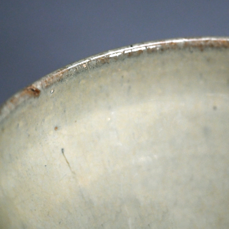 明治 p.備前虫明茶わん