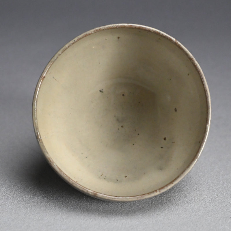 明治 p.備前虫明茶わん