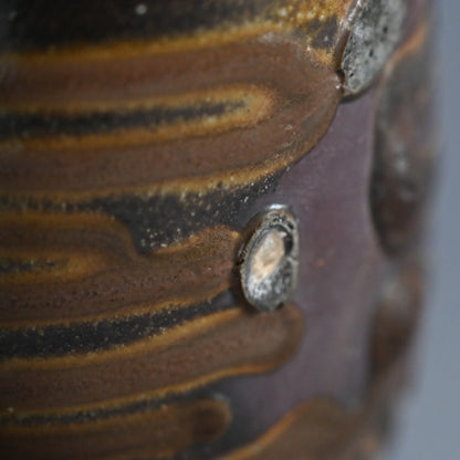 Dramatic Bizen Vessel ー森 敏彰 "備前 花入"