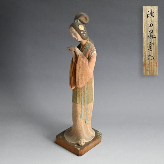 大正時代 天平美人木彫像