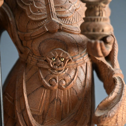 Bishamonten Buddhist Sculpture