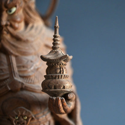 Bishamonten Buddhist Sculpture