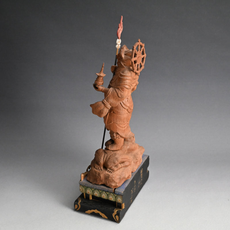 Bishamonten Buddhist Sculpture