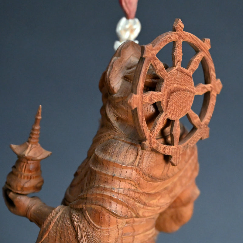 Bishamonten Buddhist Sculpture