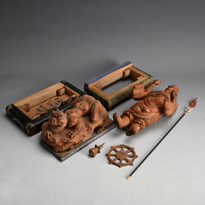 Bishamonten Buddhist Sculpture