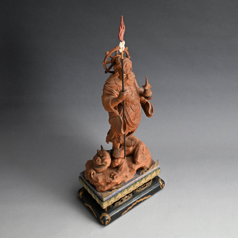 Bishamonten Buddhist Sculpture