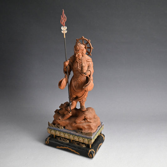 Bishamonten Buddhist Sculpture