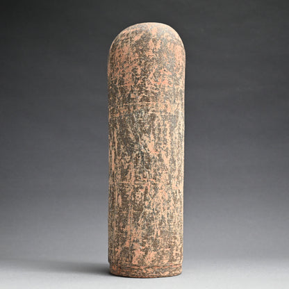 Teramoto Mamoru, Tall Vase ー寺本 守 “茜彩 象嵌 花生”
