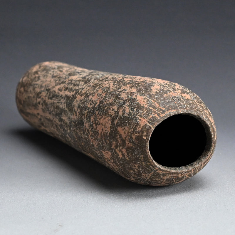 Teramoto Mamoru, Tall Vase ー寺本 守 “茜彩 象嵌 花生”